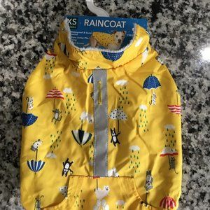 Free Country Yellow/Butercup Dog Raincoat Size XS